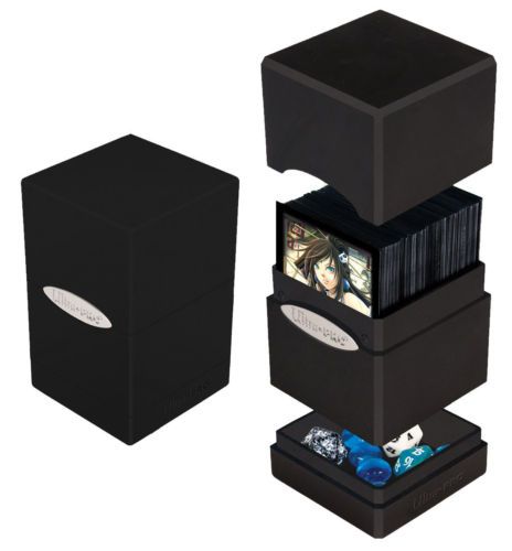 UP DECK CASE SATIN TOWER BLACK