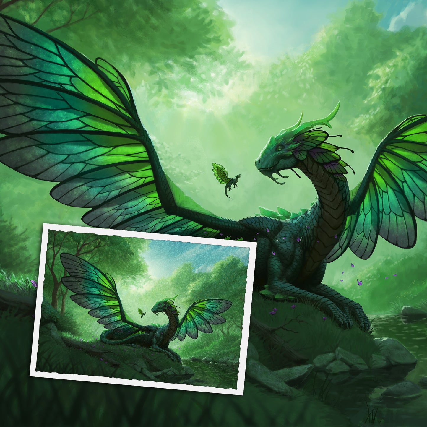 DRAGONSHIELD RAYALDA ART MATTE