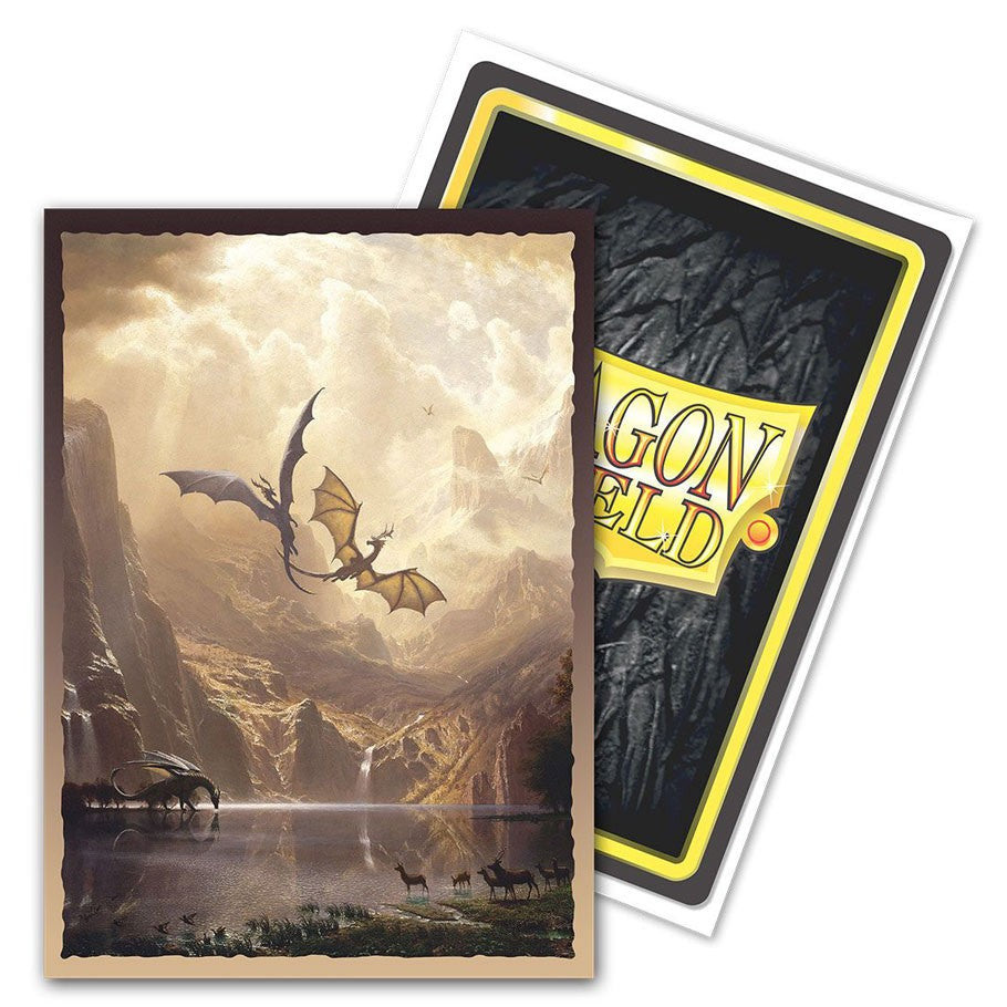 DRAGONSHIELD AMONG THE SIERRA ART BRUSHED
