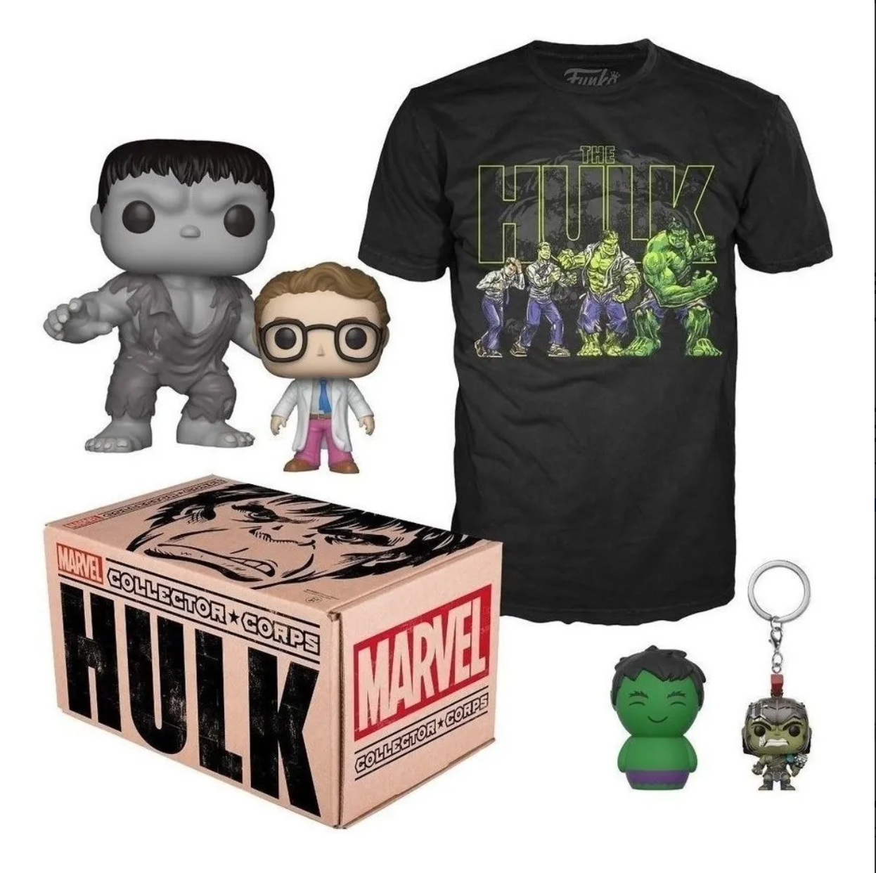 Funko Pop Box – Marvel Collector Corps – Hulk
