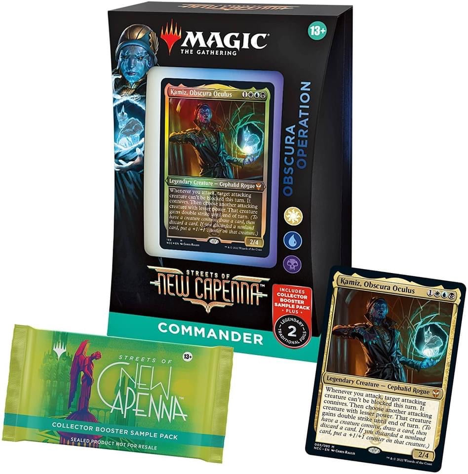 MTG Mazo Commander Streets of New Capenna - Operacion De La Obscura - Español