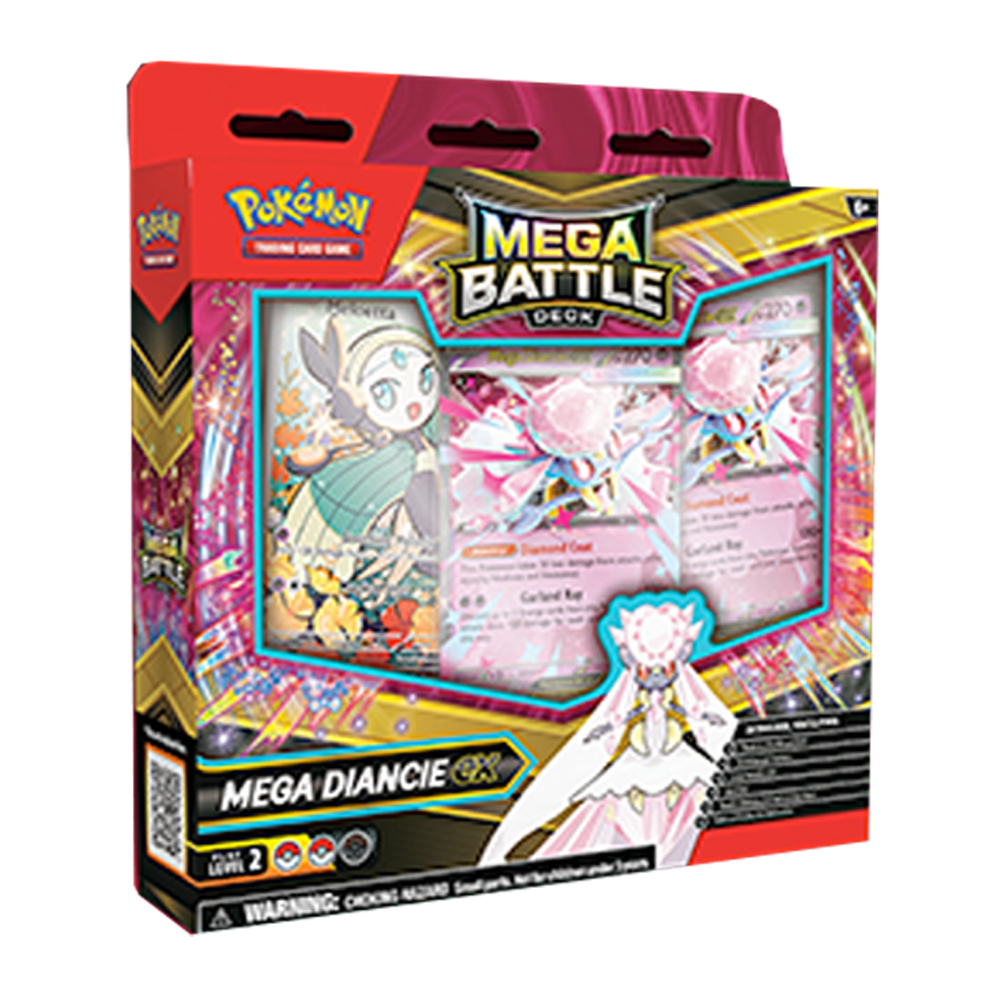 Pokémon - Mega Battle Deck (Mega Gengar ex or Mega Diancie ex) - Ingles