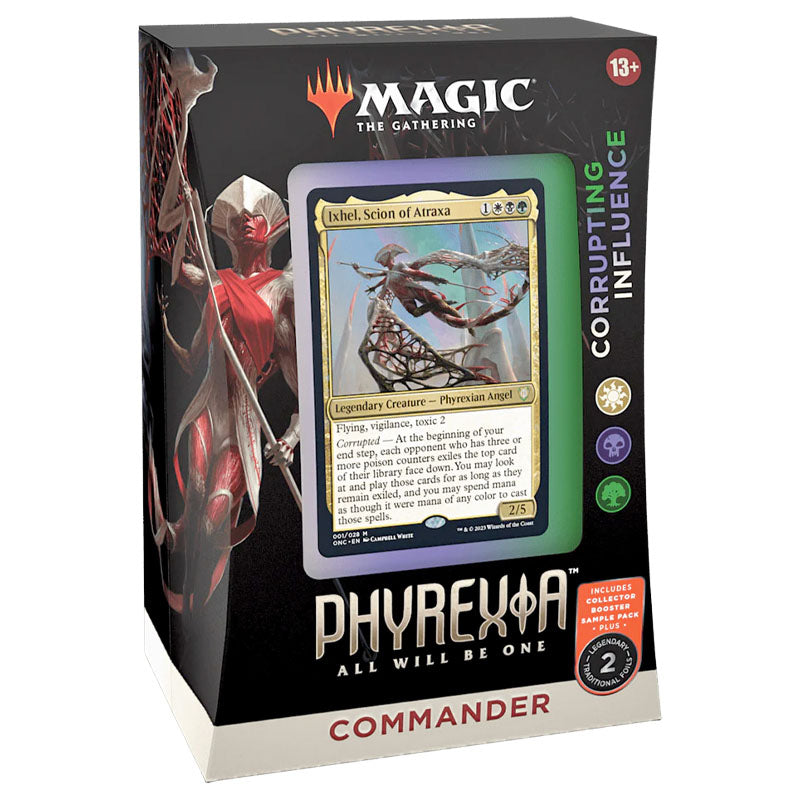 Mtg Commander Deck Phyrexia All Will Be One – Corrupting Influence – Ingles
