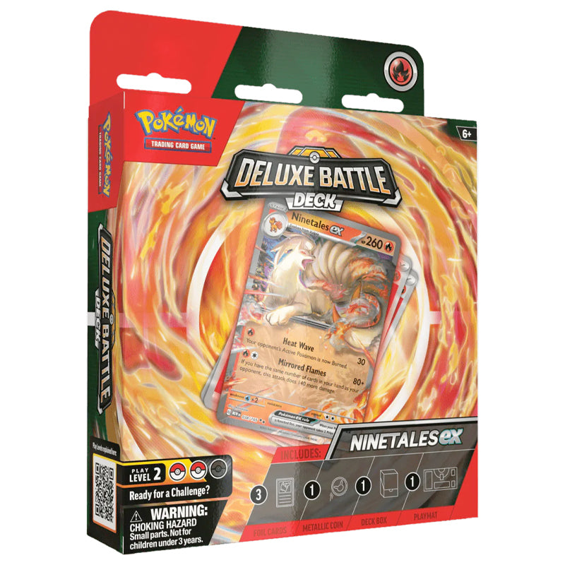 Pokémon Deluxe Battle Deck Zapdos Ex / Ninetales Ex - Ingles