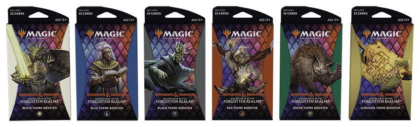 D&D PACK THEME BOOSTER X 6