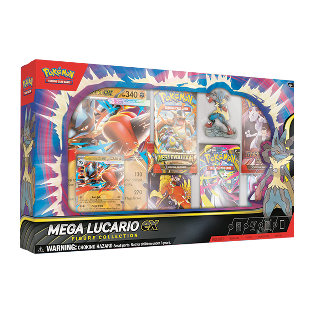 Pokémon - Mega Lucario ex Figure Collection - Ingles