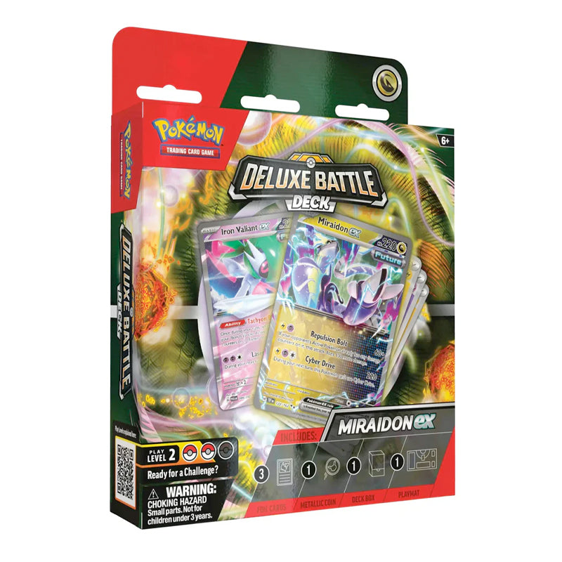 Pokémon - Miraidon/Koraidon ex Deluxe Battle Deck - Ingles & Español