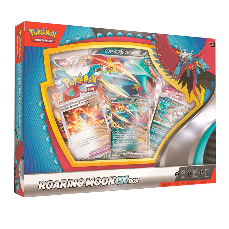 Pokémon Roaring Monn / Iron Valiant Ex - Ingles