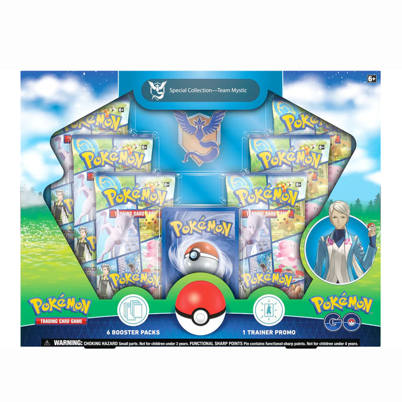 Pokémon Go Team Pin Collection - Team Mystic - Español