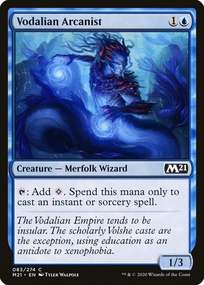 Vodalian Arcanist [Core Set 2021] 