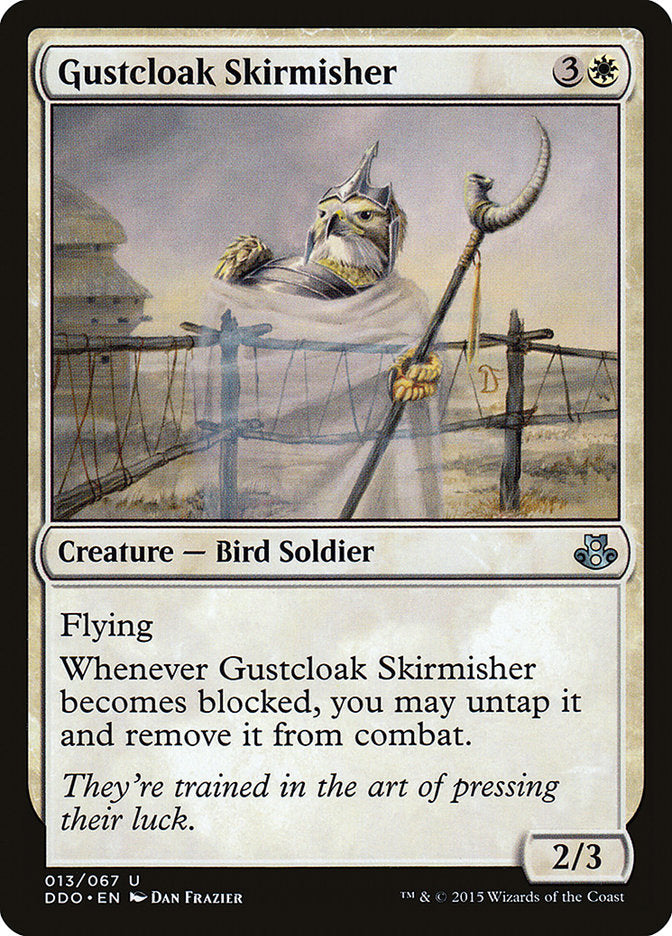 Gustcloak Skirmisher [Duel Decks: Elspeth vs. Kiora] 