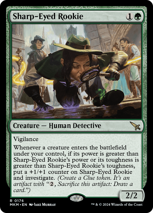 Sharp-Eyed Rookie [Murders at Karlov Manor] - Español
