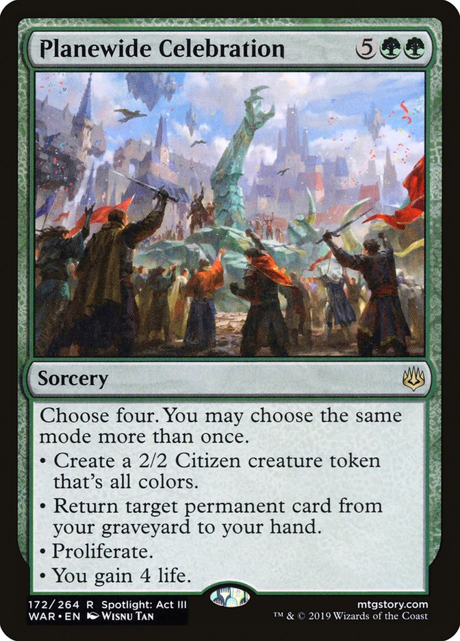 Planewide Celebration [War of the Spark] 