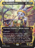 Ms. Bumbleflower (Borderless) (Raised Foil) [Bloomburrow Commander]