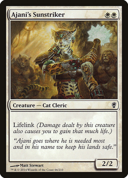 Ajani's Sunstriker [Conspiracy] 