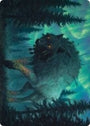 Sarulf, Realm Eater Art Card [Kaldheim Art Series]