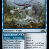 Horned Loch-Whale // Lagoon Breach [Wilds of Eldraine]