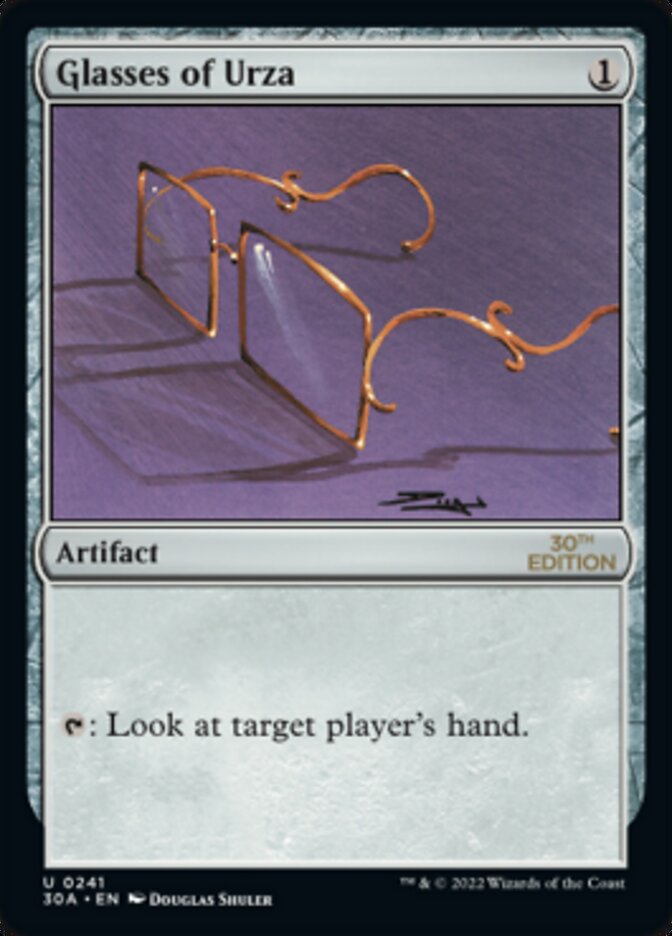 Glasses of Urza [30th Anniversary Edition] 