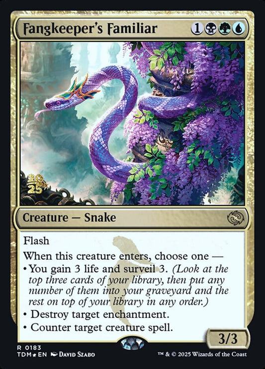 Fangkeeper's Familiar [Tarkir: Dragonstorm Prerelease Cards]