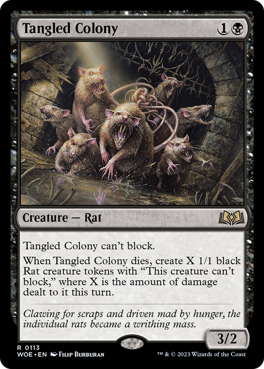 Tangled Colony [Wilds of Eldraine] - Español