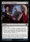 Professor's Warning [Strixhaven: School of Mages]