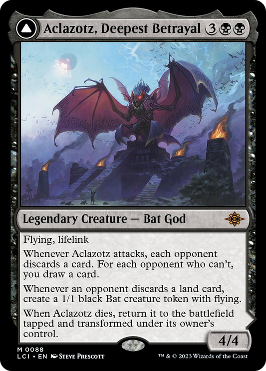 Aclazotz, Deepest Betrayal // Temple of the Dead - Español [The Lost Caverns of Ixalan]