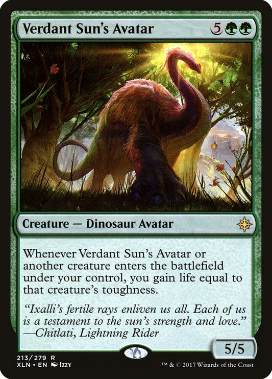 Verdant Sun's Avatar [Ixalan] - Español
