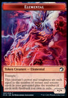 Clue // Elemental Double-Sided Token [Innistrad: Midnight Hunt Tokens] 