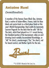 Antoine Ruel Bio [World Championship Decks 2001]