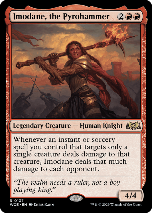 Imodane, the Pyrohammer [Wilds of Eldraine] - Español