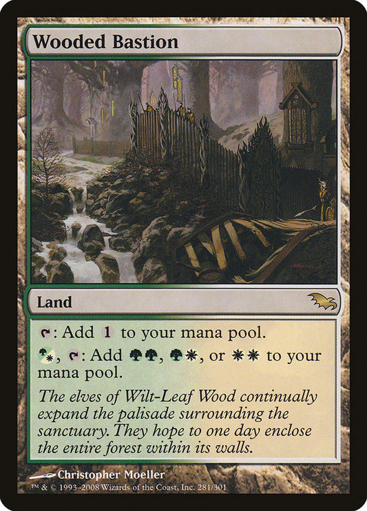 Wooded Bastion [Shadowmoor] - Español