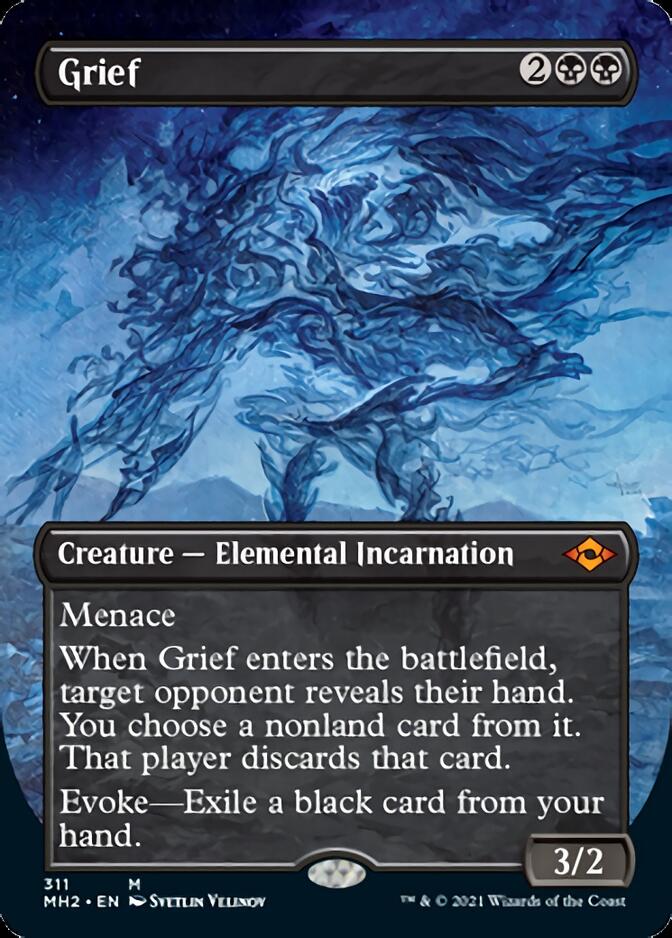 Grief (Borderless Alternate Art) [Modern Horizons 2] 