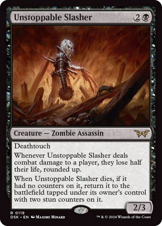 Unstoppable Slasher (0119) - Español [Duskmourn: House of Horror]