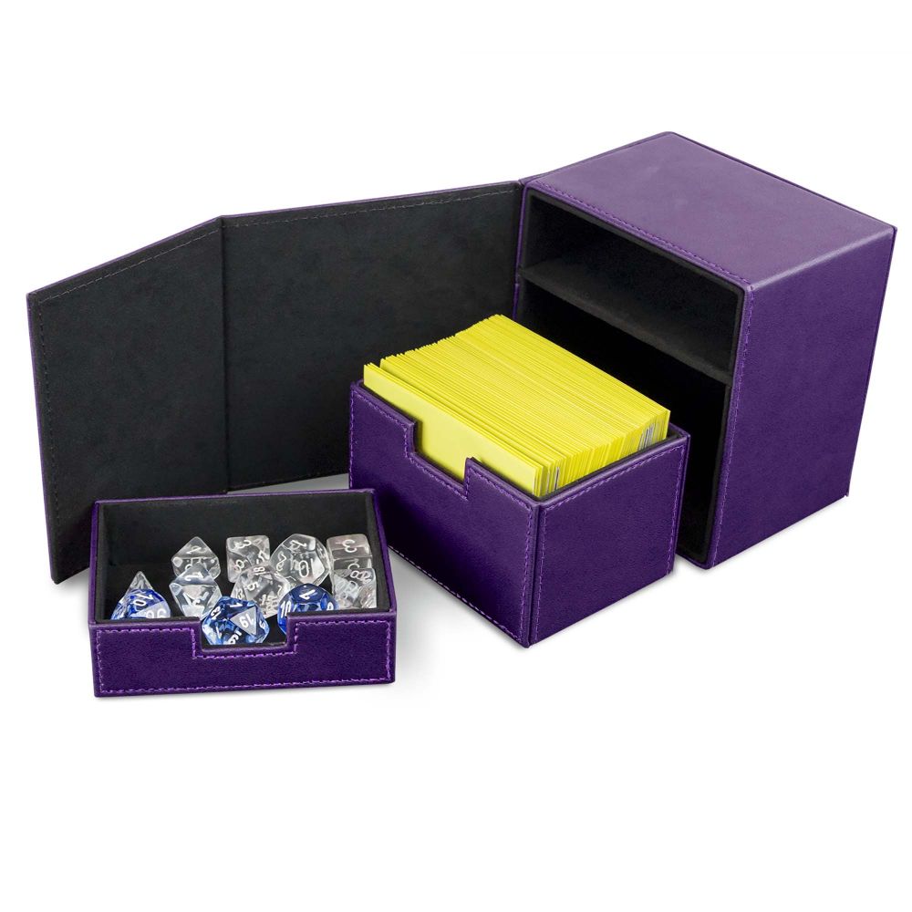 BCW DECK VAULT LX 100 PURPLE