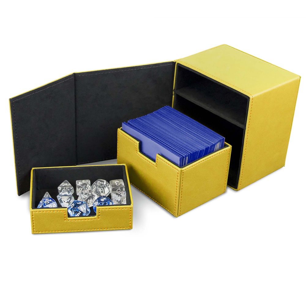 BCW DECK VAULT LX 100 YELLOW