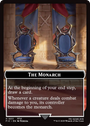 The Blackjack // The Monarch Double-Sided Token (Surge Foil) [FINAL FANTASY Commander Tokens]