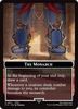 The Blackjack // The Monarch Double-Sided Token (Surge Foil) [FINAL FANTASY Commander Tokens]