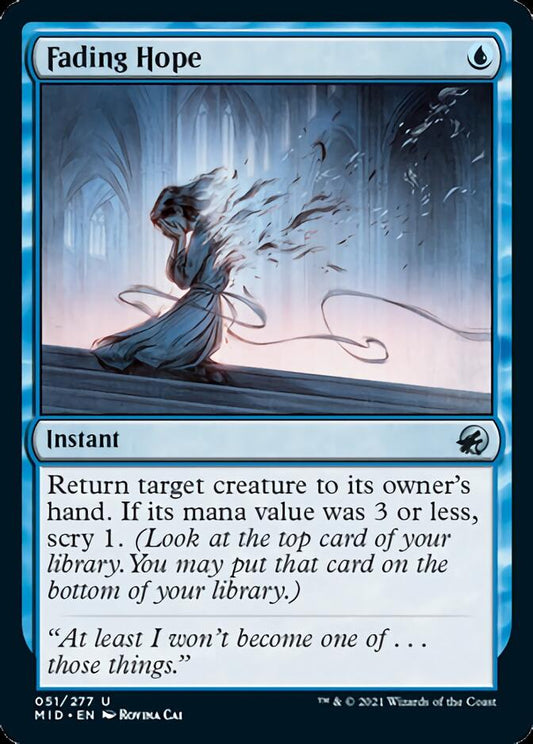 Fading Hope [Innistrad: Midnight Hunt] 