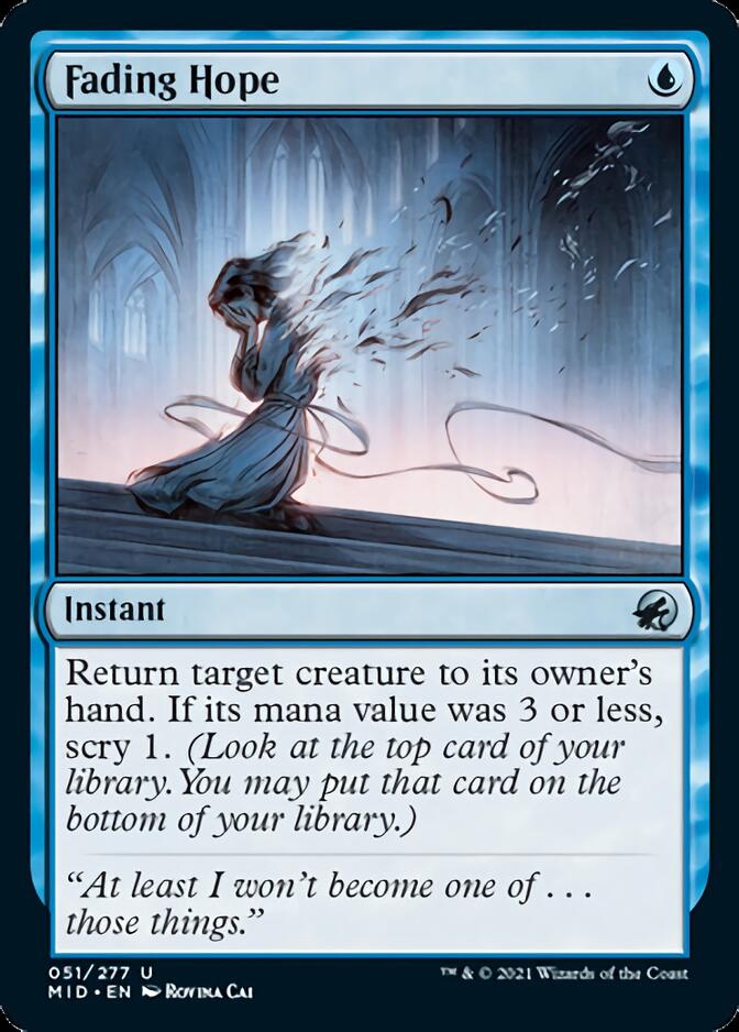 Fading Hope [Innistrad: Midnight Hunt] 