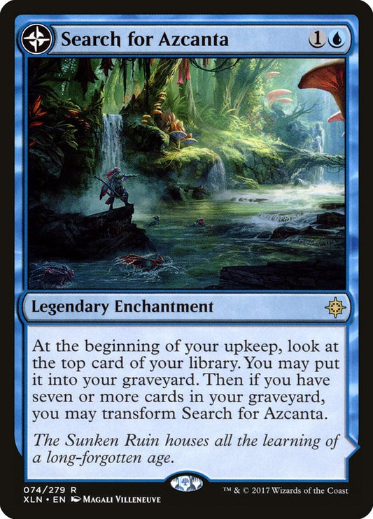 Search for Azcanta // Azcanta, the Sunken Ruin [Ixalan] - Español
