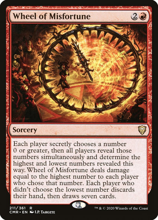 Wheel of Misfortune [Commander Legends] - Español
