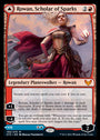 Rowan, Scholar of Sparks // Will, Scholar of Frost [Strixhaven: School of Mages] - Español