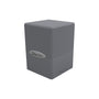 SATIN CUBE - SMOKE GREY