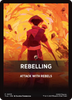Rebelling Theme Card [Avatar: The Last Airbender Tokens]