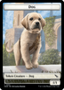 Dog Token [Murders at Karlov Manor Tokens]