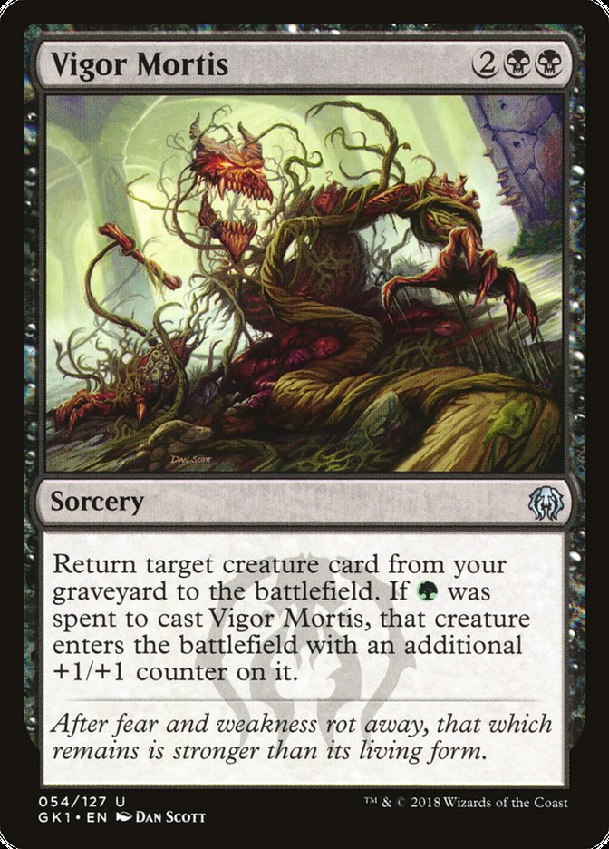 Vigor Mortis [Guilds of Ravnica Guild Kit] 