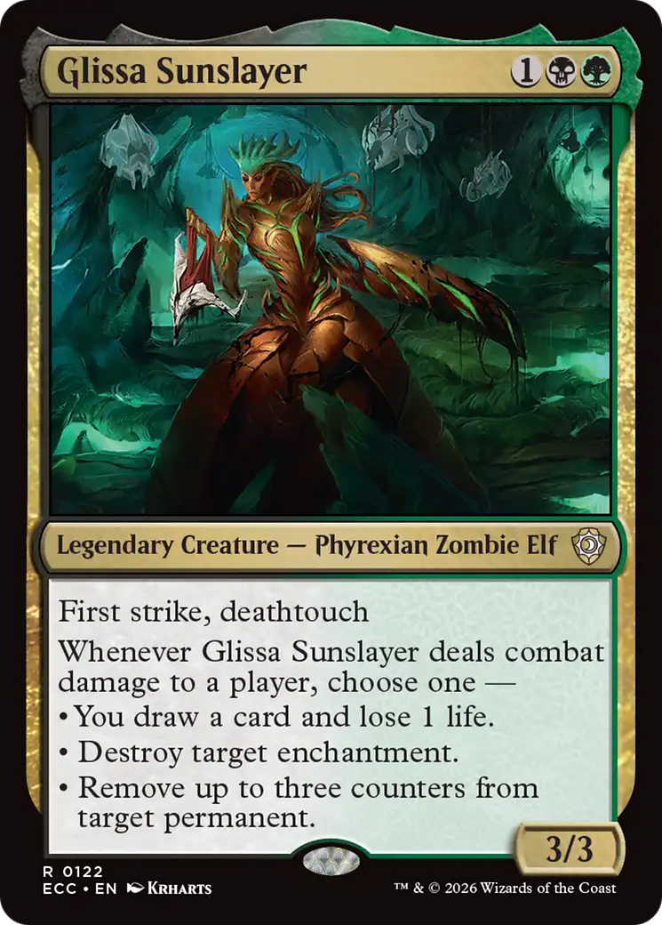Glissa Sunslayer [Lorwyn Eclipsed Commander]