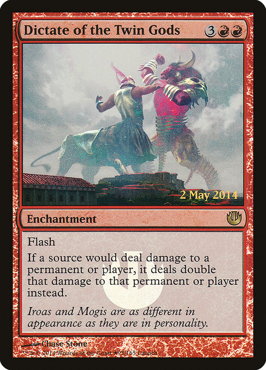 Dictate of the Twin Gods (Launch) [Journey into Nyx Promos] - Español