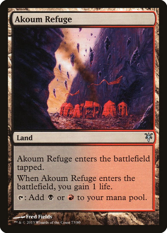 Akoum Refuge [Duel Decks: Sorin vs. Tybalt] 