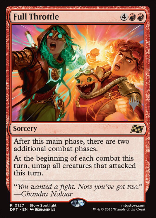 Full Throttle (Promo Pack) [Aetherdrift Promos]